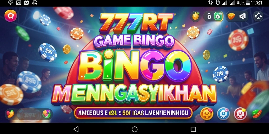 Tampilan gameplay seru dalam aplikasi Bingo 777RT.